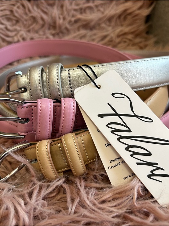 NWT Falari Genuine Leather Belt Bundle main image 5